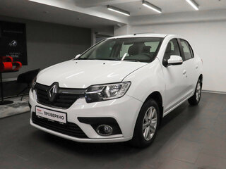 2019 Renault Logan II Рестайлинг, белый, 884000 рублей, вид 1