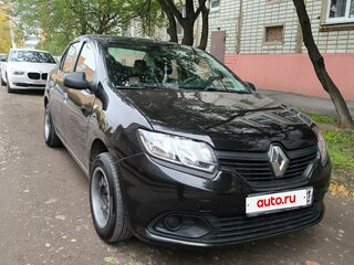 2017 Renault Logan II, чёрный, 800000 рублей, вид 4