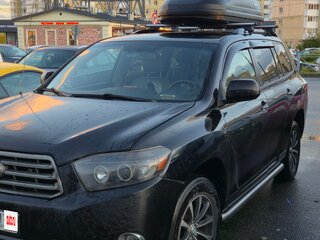 2010 Toyota Highlander II (XU40), чёрный, 1370000 рублей, вид 1