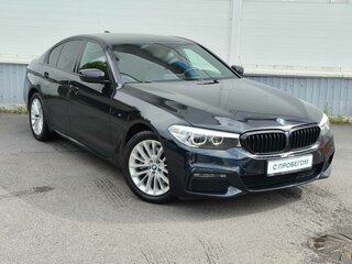 2018 BMW 5 серии 520d xDrive VII (G30/G31/G38), чёрный, 2699000 рублей, вид 3