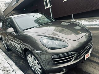 2013 Porsche Cayenne Diesel II (958), коричневый, 5200000 рублей, вид 5