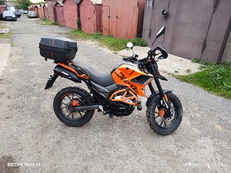 2025 Regulmoto Duke, оранжевый, 180000 рублей, вид 3