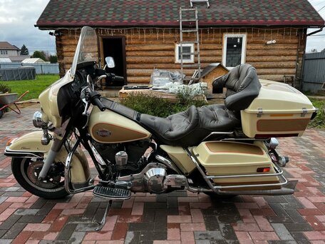 1995 Harley-Davidson Electra Glide, золотистый, 650000 рублей, вид 1