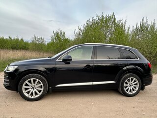 2018 Audi Q7 II (4M), чёрный, 3950000 рублей, вид 4