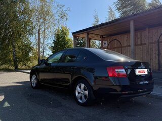 2018 Skoda Octavia III (A7) Рестайлинг, чёрный, 1850000 рублей, вид 5
