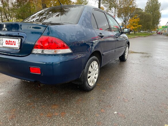 2007 Mitsubishi Lancer IX Рестайлинг, синий, 310000 рублей - вид 3
