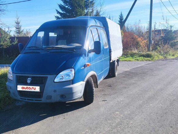 2008 ГАЗ ГАЗель (33023/330273) Фермер, синий, 550000 рублей
