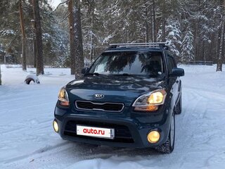 2012 Kia Soul I Рестайлинг, синий, 900000 рублей, вид 1