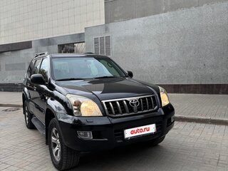 2008 Toyota Land Cruiser Prado 4-speed 120 Series Рестайлинг, чёрный, 1900000 рублей, вид 2