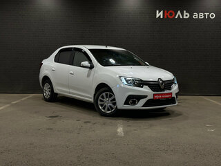 2021 Renault Logan II Рестайлинг, белый, 930000 рублей, вид 3