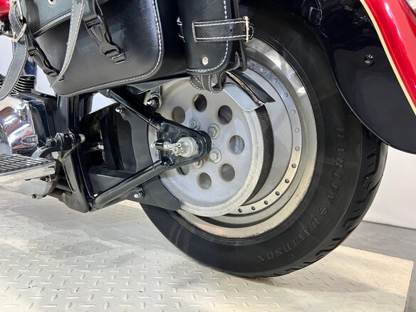 1998 Harley-Davidson Fat Boy, пурпурный, 770000 рублей - вид 24