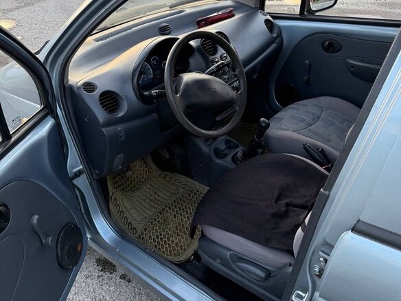 2013 Daewoo Matiz I Рестайлинг, серый, 280000 рублей - вид 4