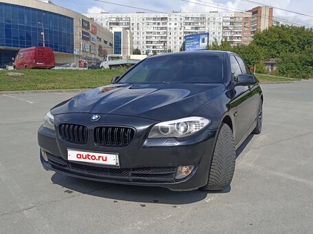 2012 BMW 5 серии 520i VI (F10/F11/F07), чёрный, 1480000 рублей, вид 1