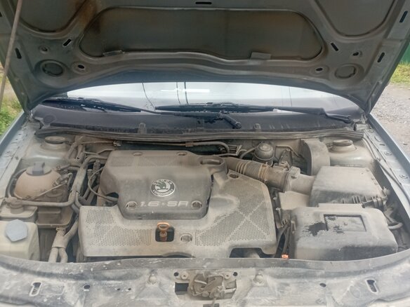 2001 Skoda Octavia I (A4) Рестайлинг, голубой, 350000 рублей - вид 9