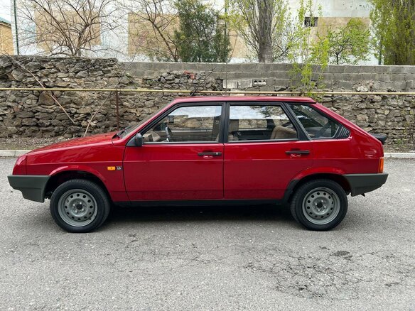 1991 Lada (ВАЗ) 2109, красный, 440000 рублей - вид 8