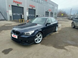 2004 BMW 5 серии 520i V (E60/E61), синий, 1100000 рублей, вид 1
