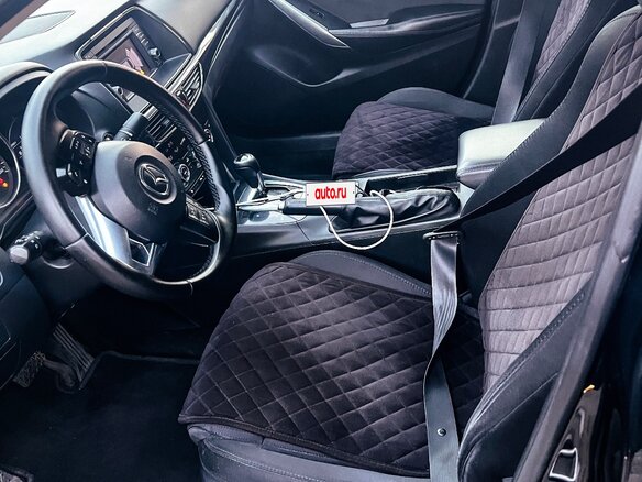 2013 Mazda 6 III (GJ), чёрный, 1330000 рублей - вид 4