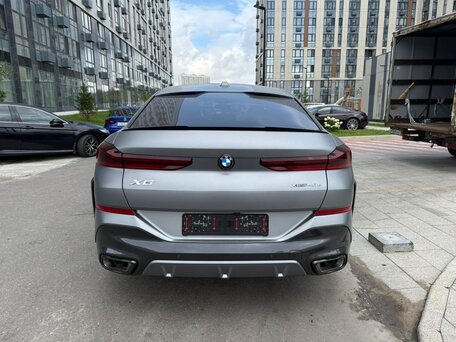 2025 BMW X6 40d III (G06) Рестайлинг, серый, 18500000 рублей, вид 4