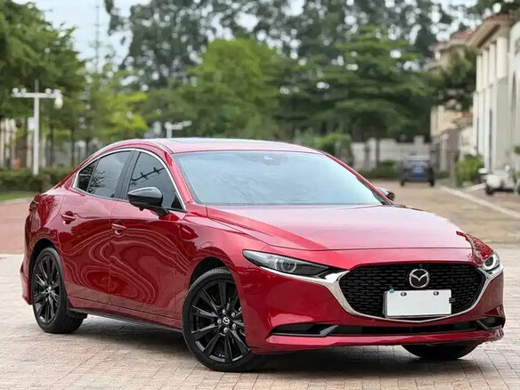 2023 Mazda 3 Axela IV (BP), красный, 1270500 рублей - вид 1