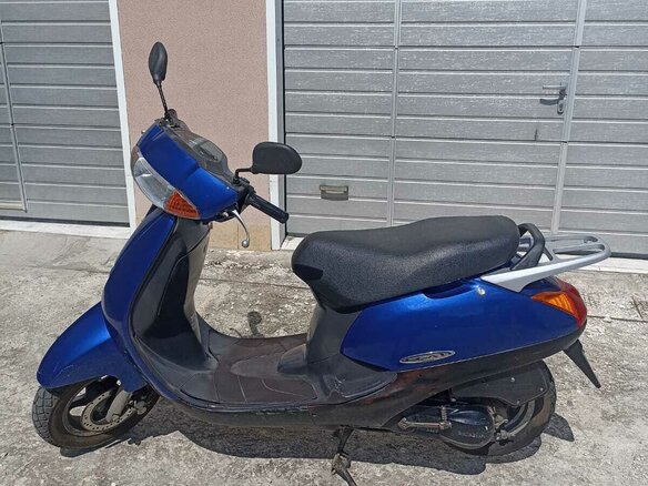 1997 Honda Lead 100, синий, 60000 рублей - вид 9