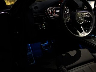 2019 Audi A4 V (B9), чёрный, 2175000 рублей, вид 3