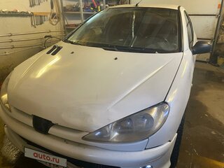 2008 Peugeot 206, белый, 230000 рублей, вид 3