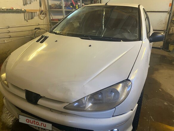 2008 Peugeot 206, белый, 230000 рублей - вид 2