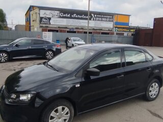2011 Volkswagen Polo V, чёрный, 630000 рублей, вид 2