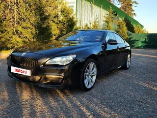 2015 BMW 6 серии Gran Coupe 640i xDrive III (F06/F13/F12) Рестайлинг, чёрный, 2850000 рублей, вид 4