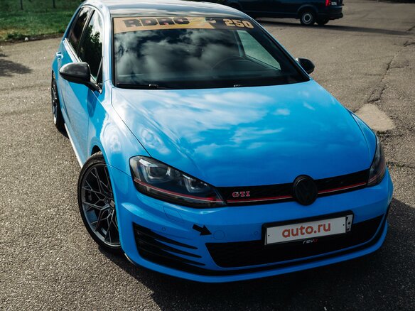 2013 Volkswagen Golf GTI VII, голубой