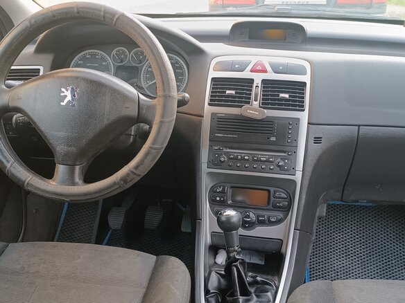 2003 Peugeot 307 5-speed I, синий, 300000 рублей - вид 4