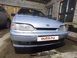 2005 Lada (ВАЗ) 2114, серебристый, 140000 рублей, вид 4