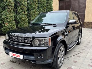 2008 Land Rover Range Rover Sport Supercharged I, чёрный, 1200000 рублей, вид 2
