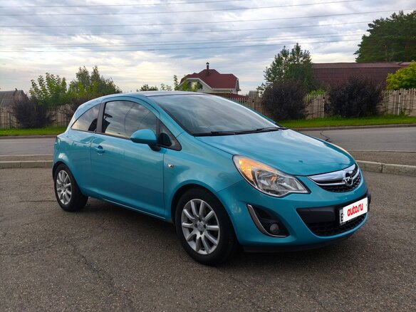 2011 Opel Corsa D Рестайлинг I, голубой, 680000 рублей - вид 6