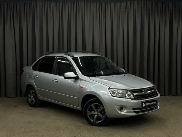 2013 Lada (ВАЗ) Granta I, серебристый, 279999 рублей - вид 1