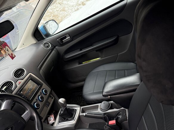 2008 Ford Focus II Рестайлинг, голубой, 430000 рублей - вид 6