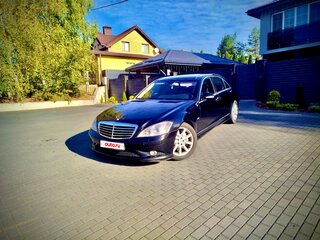 2006 Mercedes-Benz S-Класс 600 Long V (W221), чёрный, 1100000 рублей, вид 2