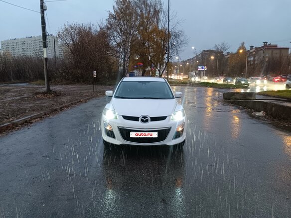 2010 Mazda CX-7 I Рестайлинг, белый, 895000 рублей - вид 2