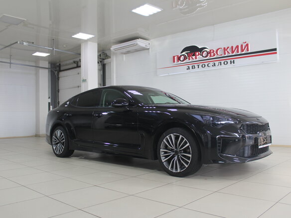 2019 Kia Stinger I, чёрный, 2500000 рублей - вид 1