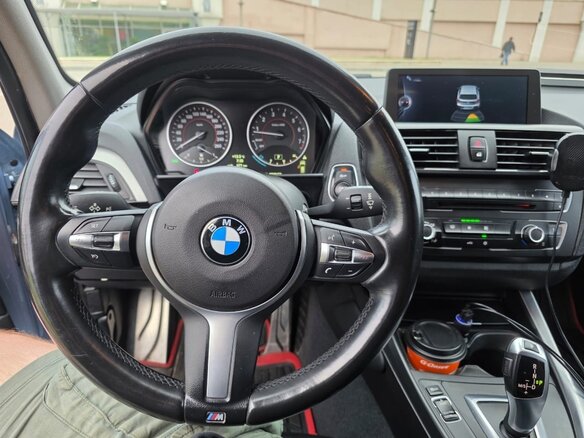 2012 BMW 1 серии 118i II (F20/F21), голубой, 1260000 рублей - вид 16