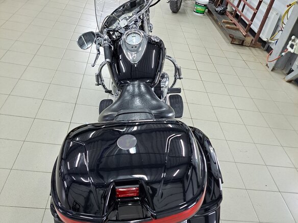 2007 Yamaha XV 1700 Road Star, чёрный, 850000 рублей - вид 15
