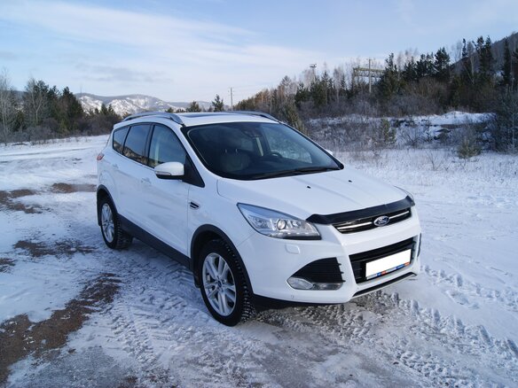 2013 Ford Kuga II, белый, 1650000 рублей