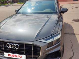 2018 Audi Q8 50 TDI I (4M), серый, 5700000 рублей, вид 4