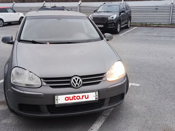 2008 Volkswagen Golf V, серый, 498000 рублей - вид 1