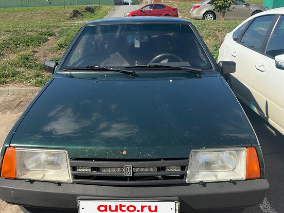 2003 Lada (ВАЗ) 21099, зелёный, 125000 рублей - вид 1