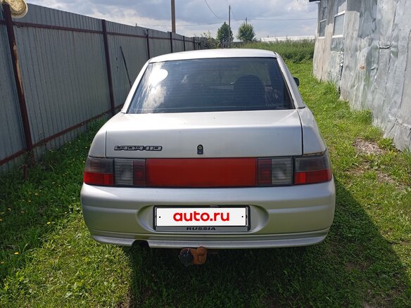 2007 Lada (ВАЗ) 2110, серебристый - вид 4