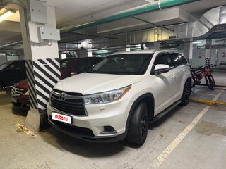 2014 Toyota Highlander III (XU50), белый, 2600000 рублей, вид 1