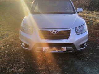 2011 Hyundai Santa Fe II Рестайлинг, серебристый, 1580000 рублей, вид 1