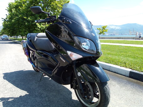 2006 Yamaha TMAX, чёрный, 390000 рублей, вид 2