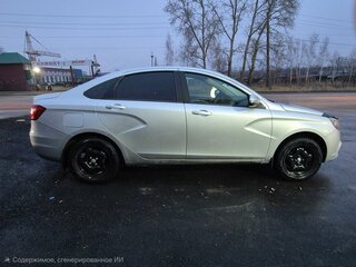 2019 Lada (ВАЗ) Vesta I, серебристый, 900000 рублей, вид 3